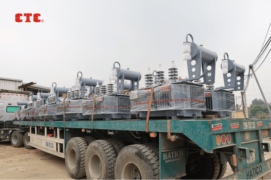 CTC Successfully Delivers Transformers to EVN HANOI – Enhancing the Reliability of Hanoi’s Power Grid